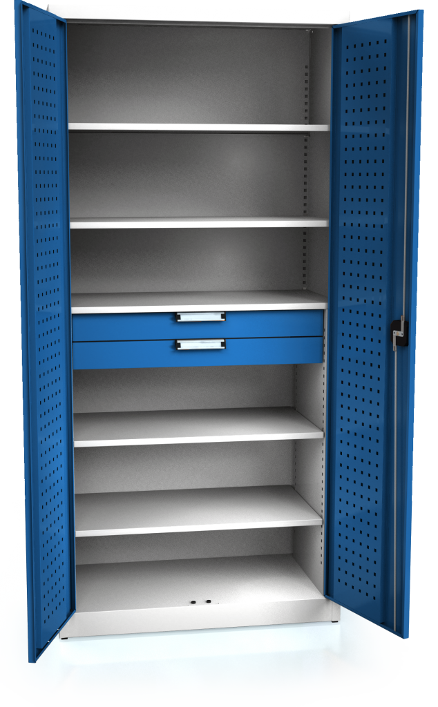System cupboard UNI 1950 x 920 x 500 - shelves-drawers